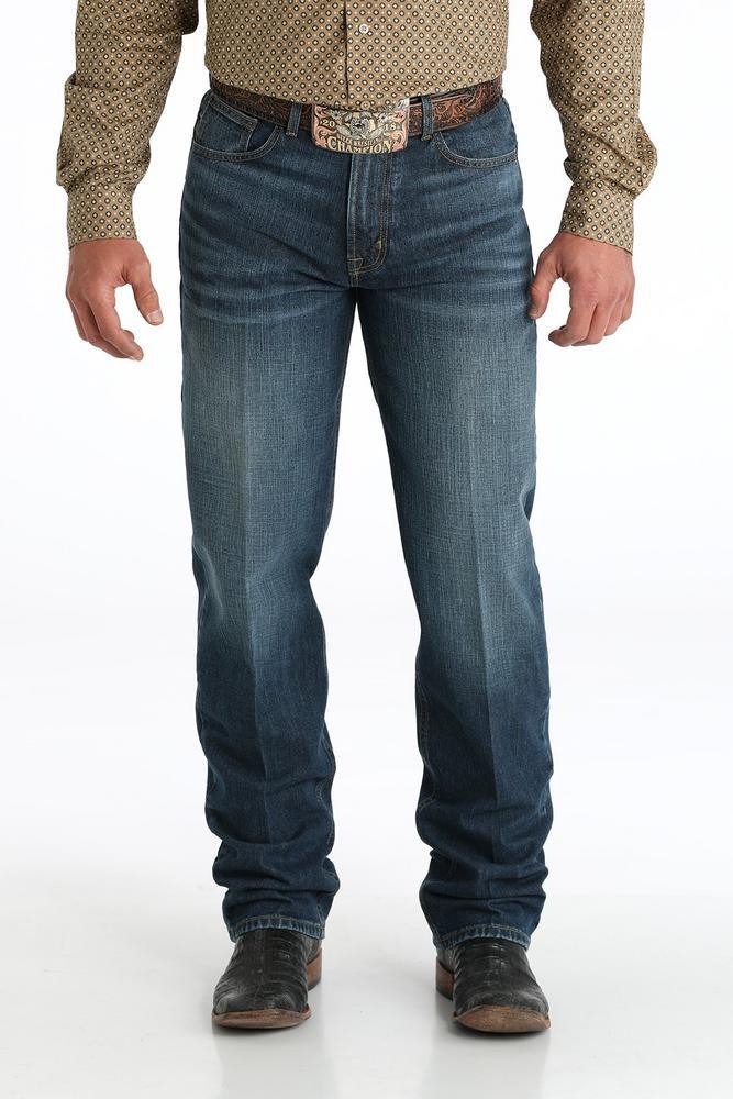 Cinch® Men's Limited Edition Fastback Dark Stonewash Tapered Leg Jeans Product Image