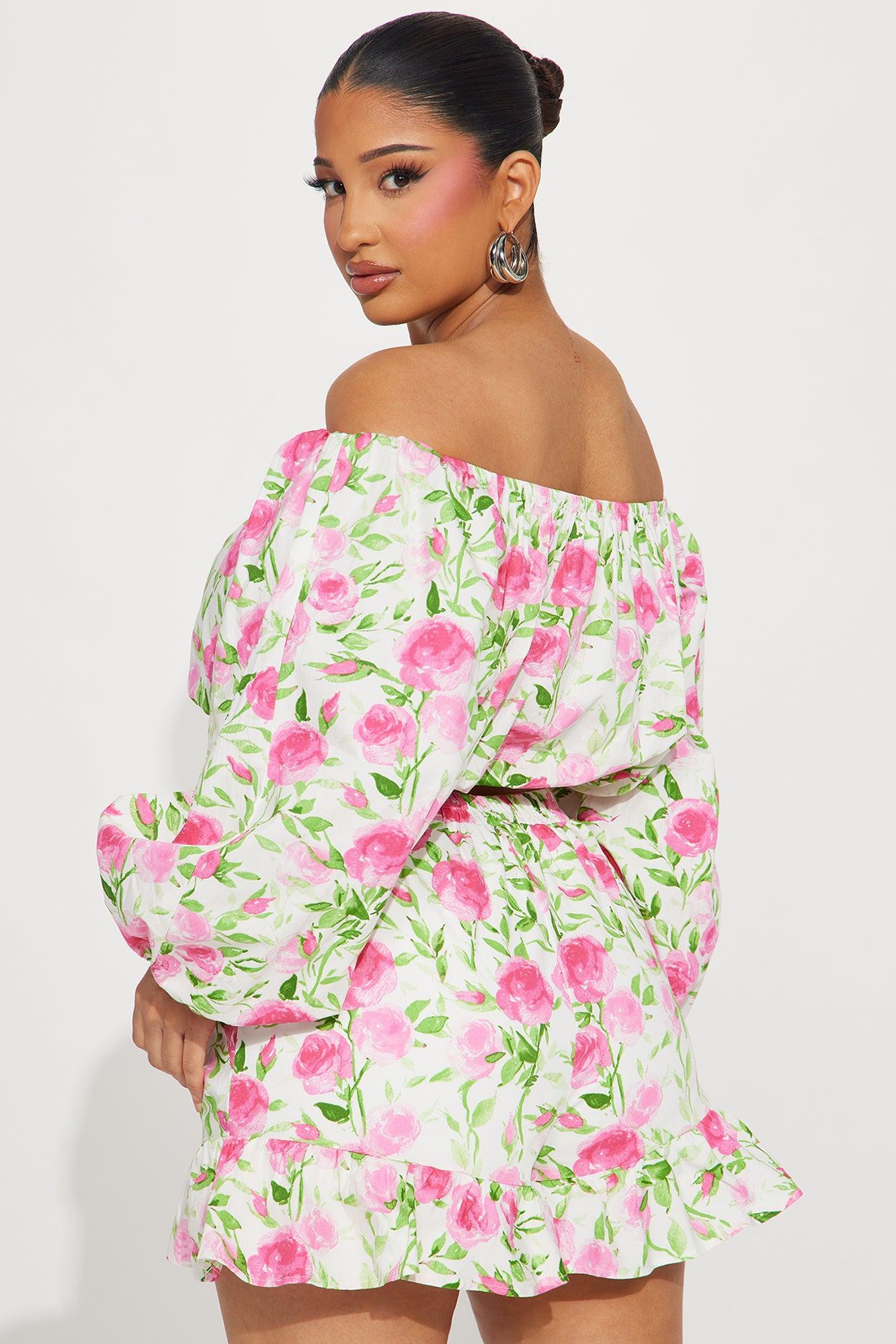 Mollie Short Set - Pink/combo Product Image