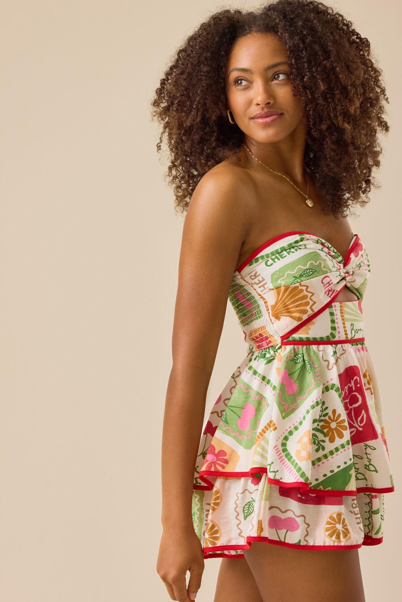 Alexis Strapless Romper Product Image
