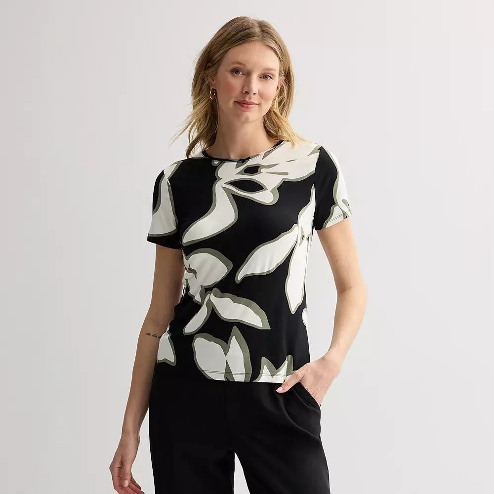 Women's Nine West Essential Crewneck Tee,  Product Image