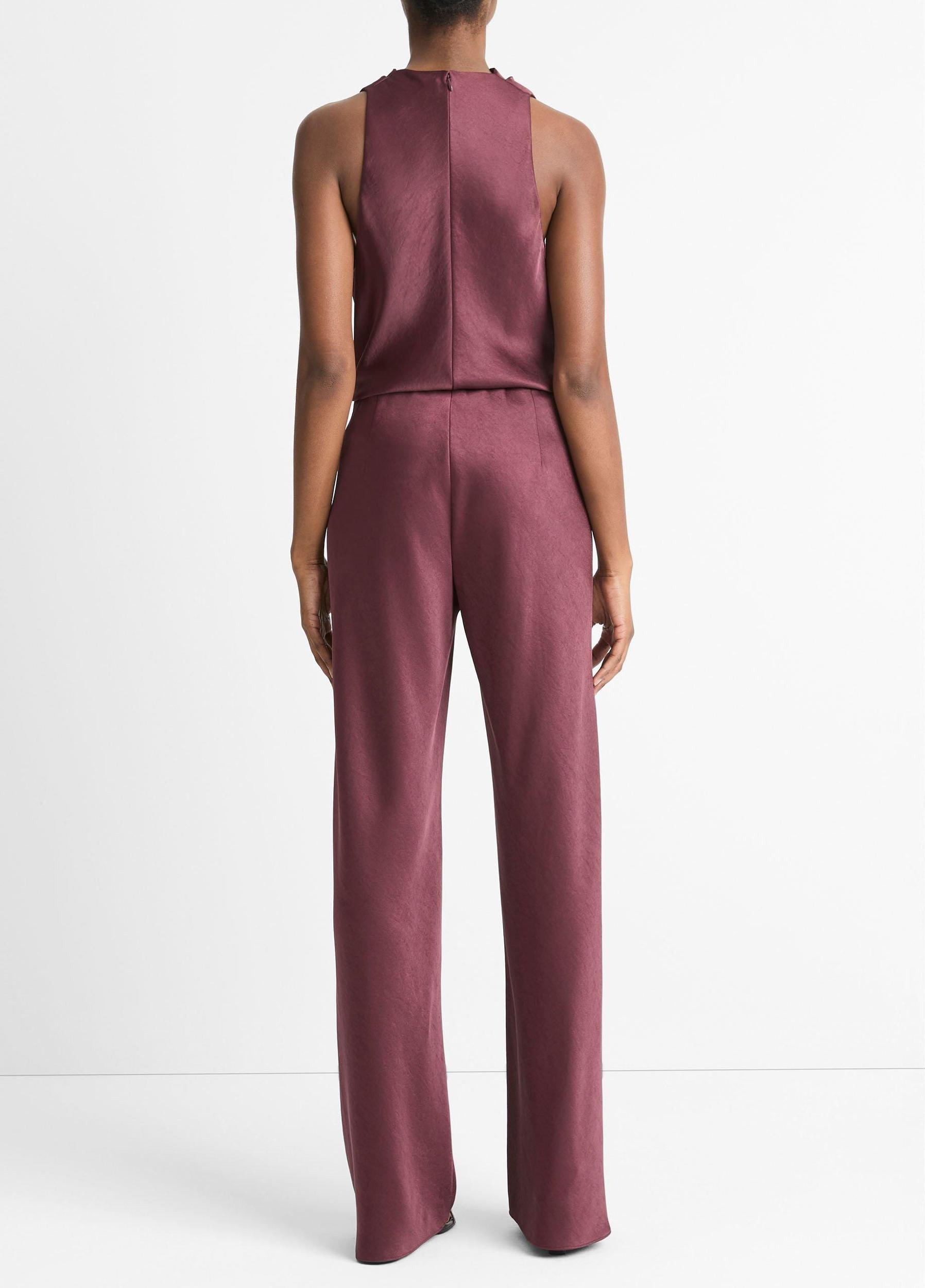 Fluid Satin Bias Pant Product Image