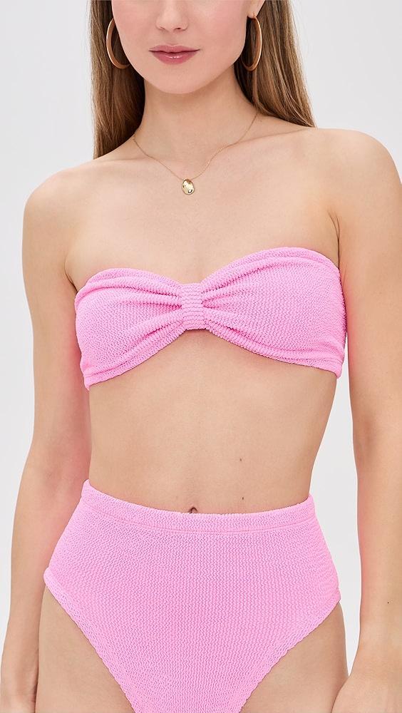 Hunza G Jean Bikini Top | Shopbop Product Image