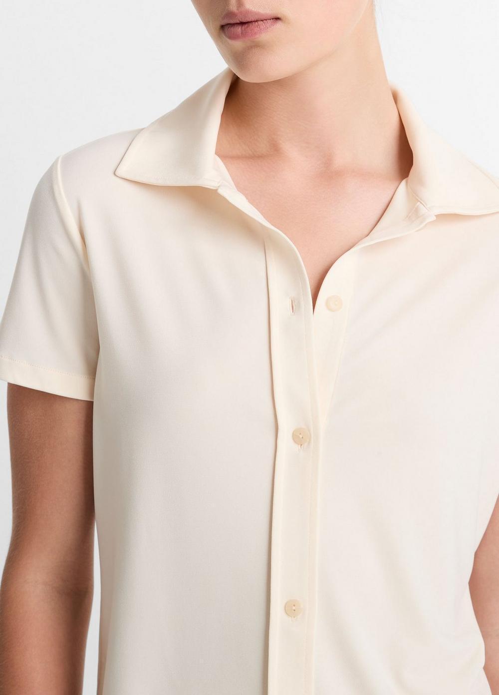 Short-Sleeve Button-Up Shirt Product Image