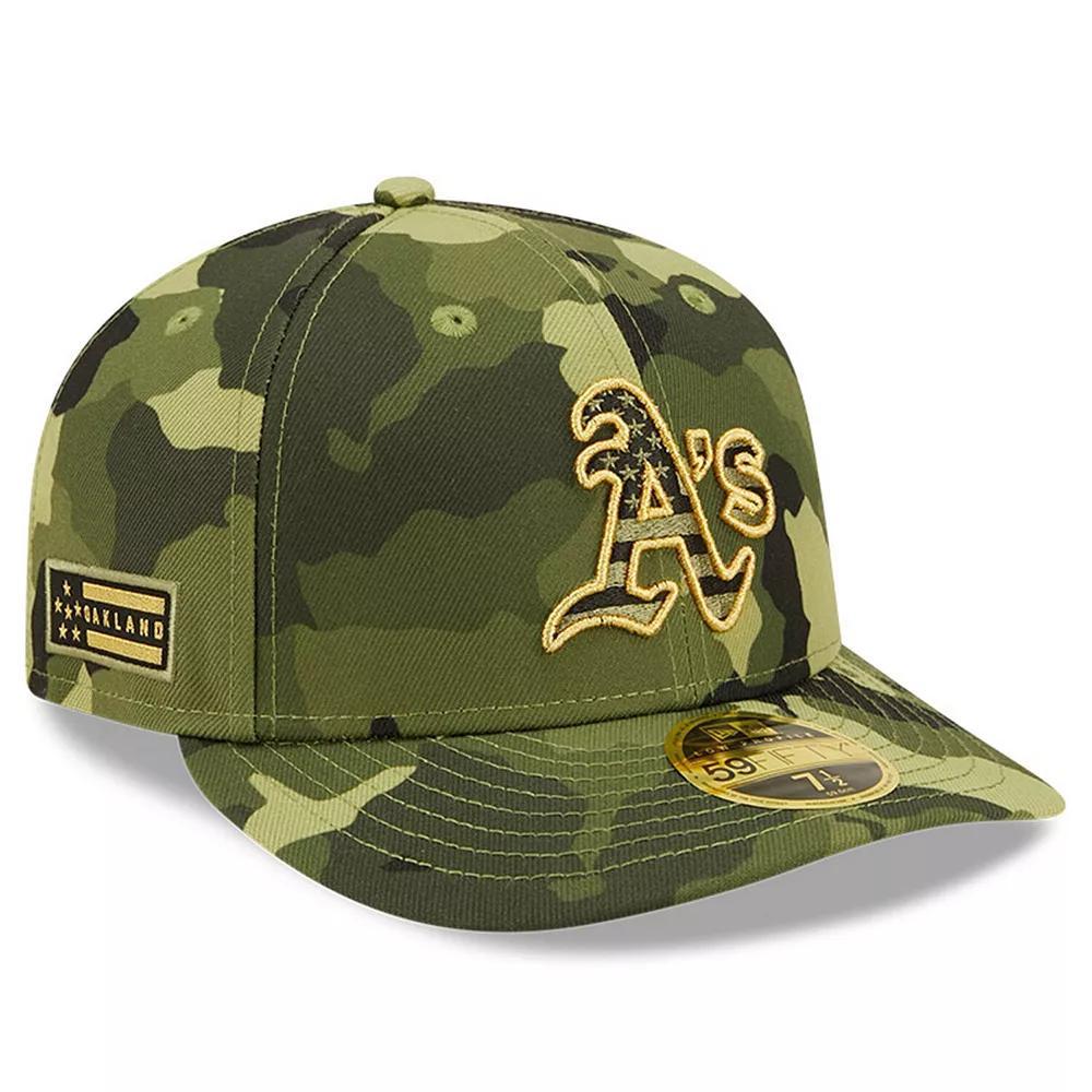 Men's New Era Camo Oakland Athletics 2022 Armed Forces Day On-Field Low Profile 59FIFTY,  Product Image
