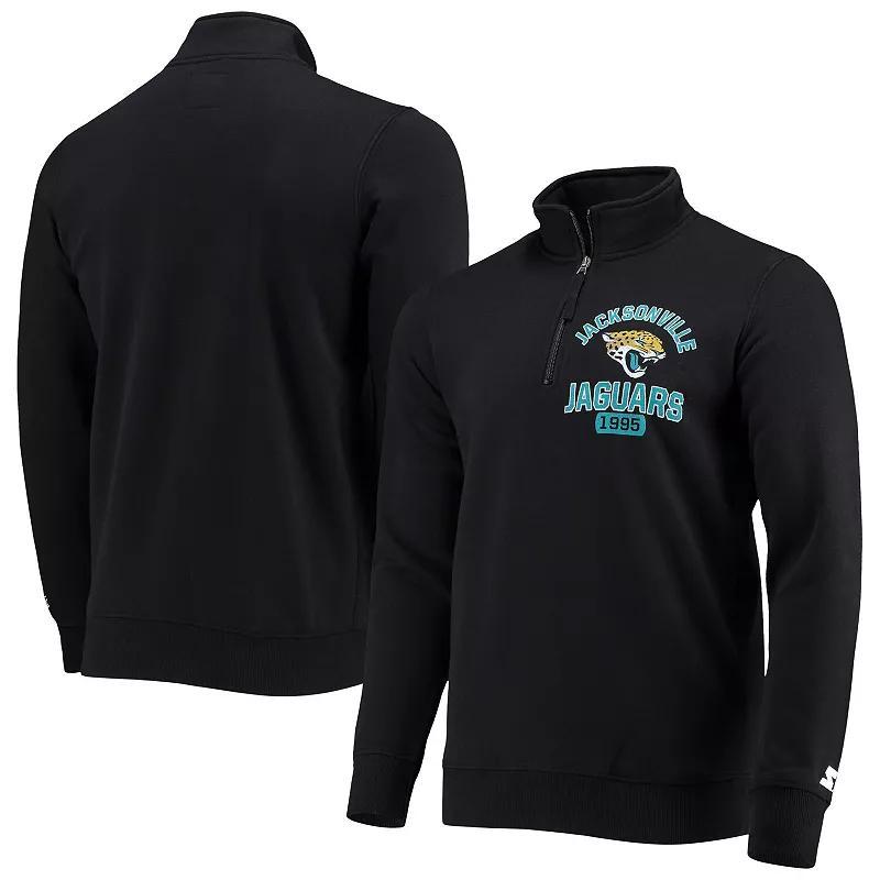 Mens Starter Jacksonville Jaguars Heisman Quarter-Zip Jacket Product Image