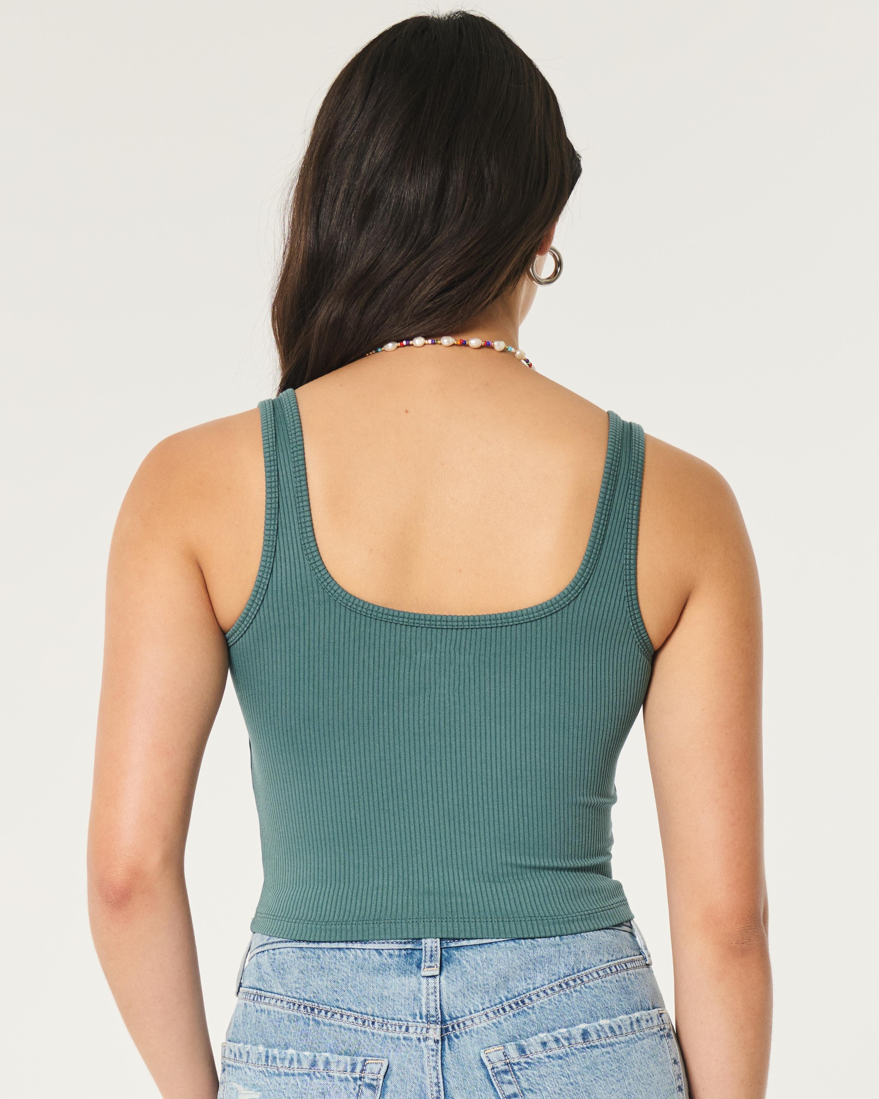 Ribbed Seamless Fabric Tank Product Image