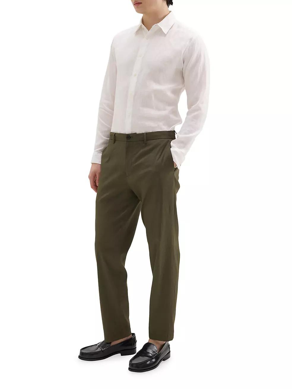 Curtis Linen-Blend Pants Product Image