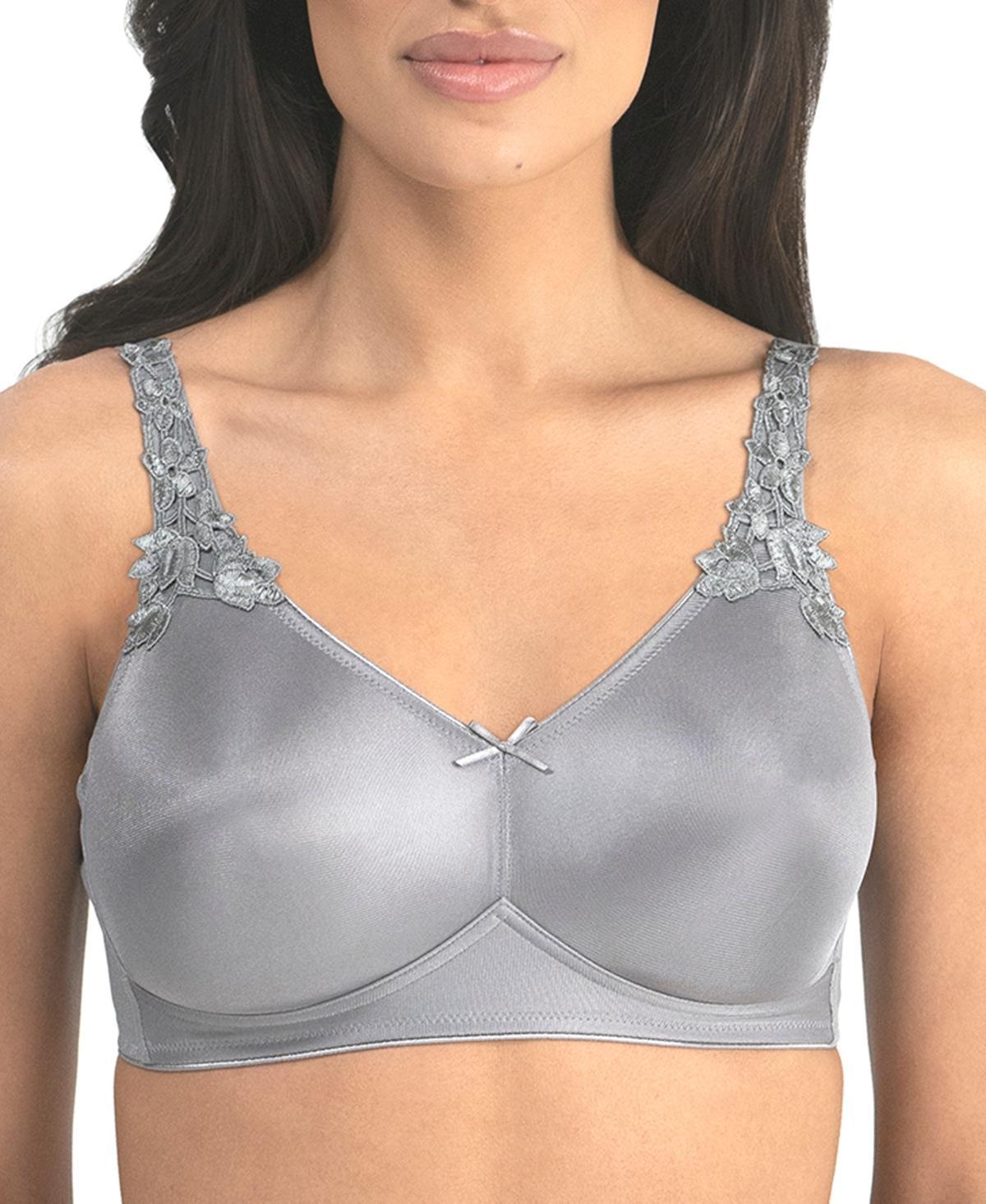 Dominique Jillian Everyday Wireless Minimizer Bra 6800, Womens Grey Grey Product Image