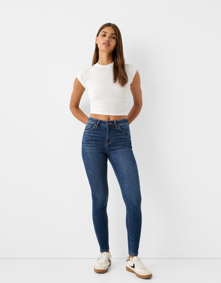 Super high-rise skinny jeans Product Image