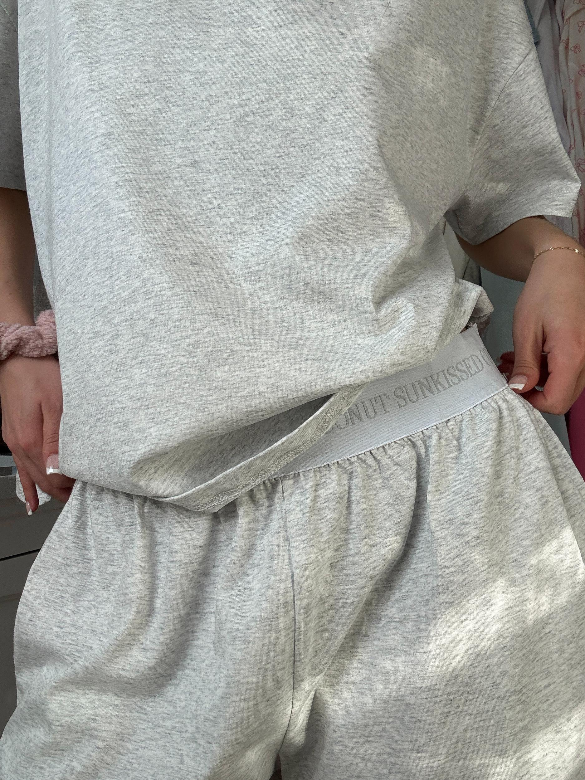 Lush Pink Basic Slightly Cropped Blank Tee Product Image