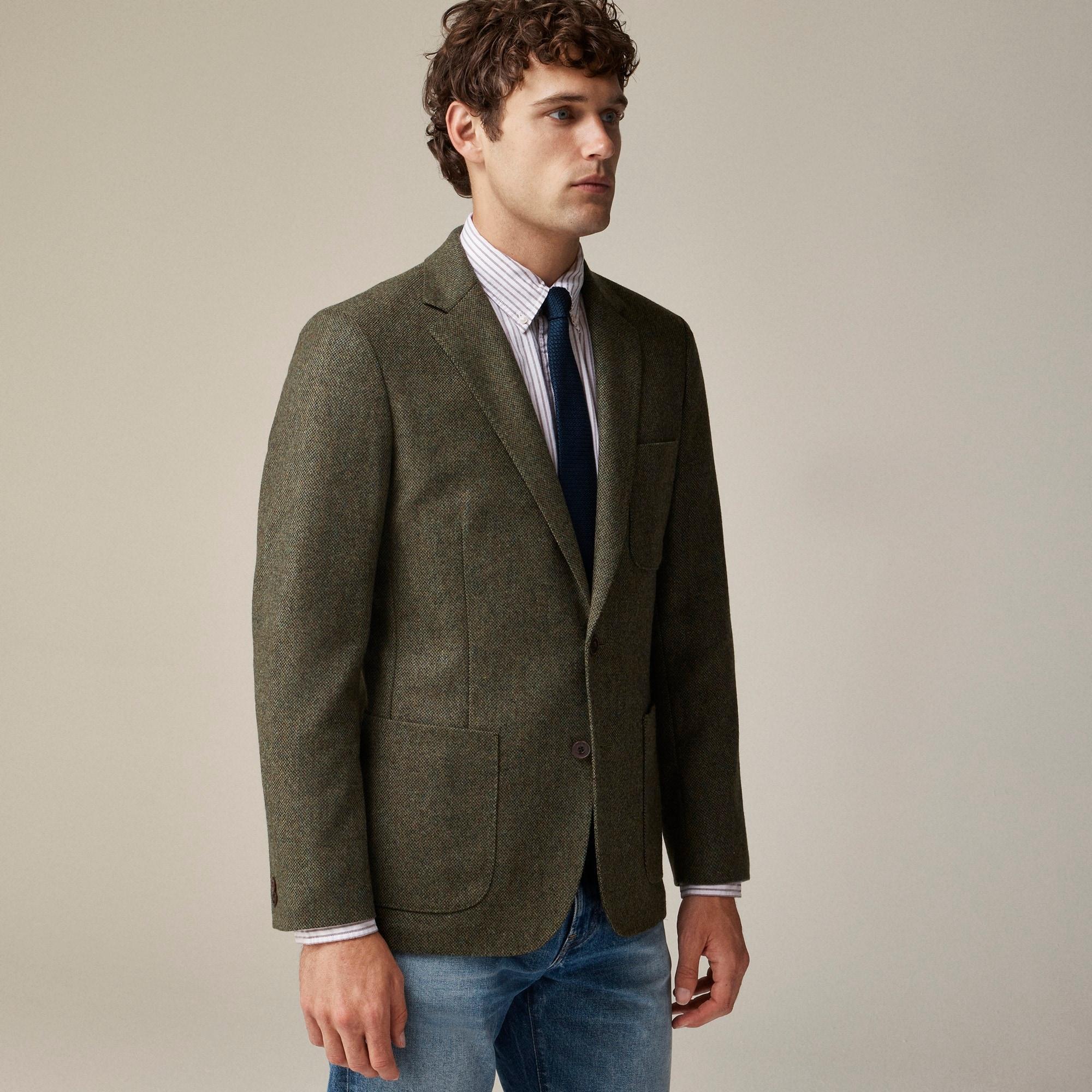 Ludlow Slim-fit blazer in English merino wool Product Image