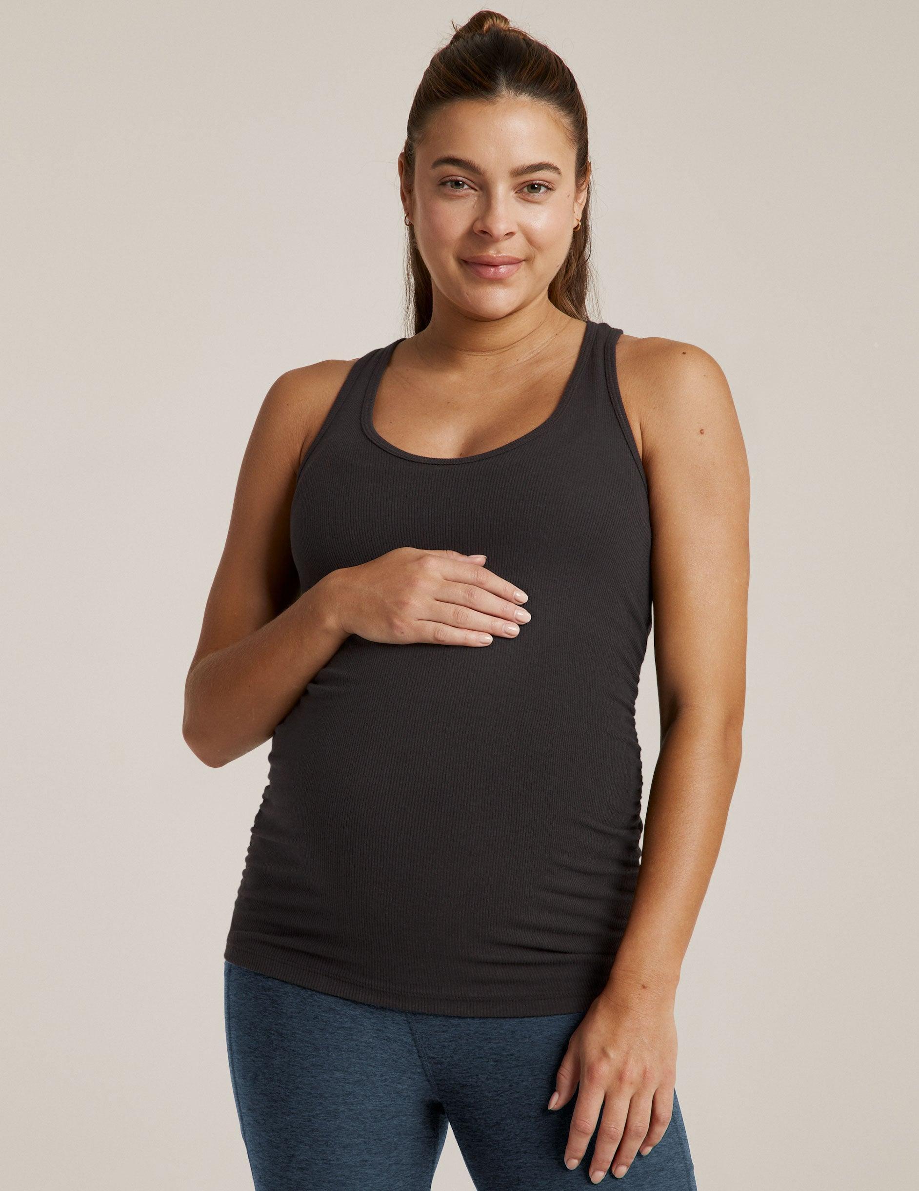 In A Cinch Low V Maternity Tank Product Image