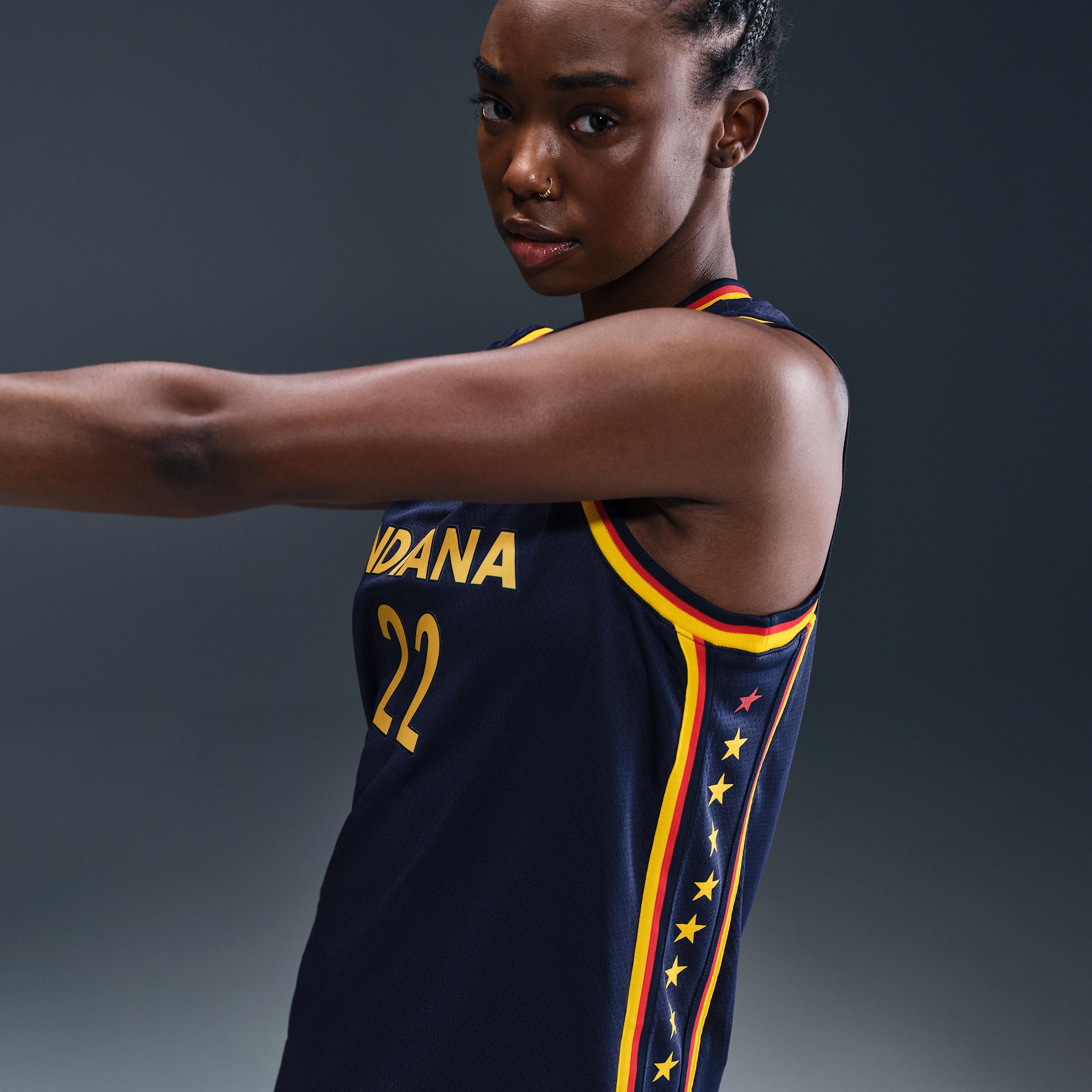 Caitlin Clark Indiana Fever Explorer Edition Nike Women's Dri-FIT WNBA Victory Jersey Product Image