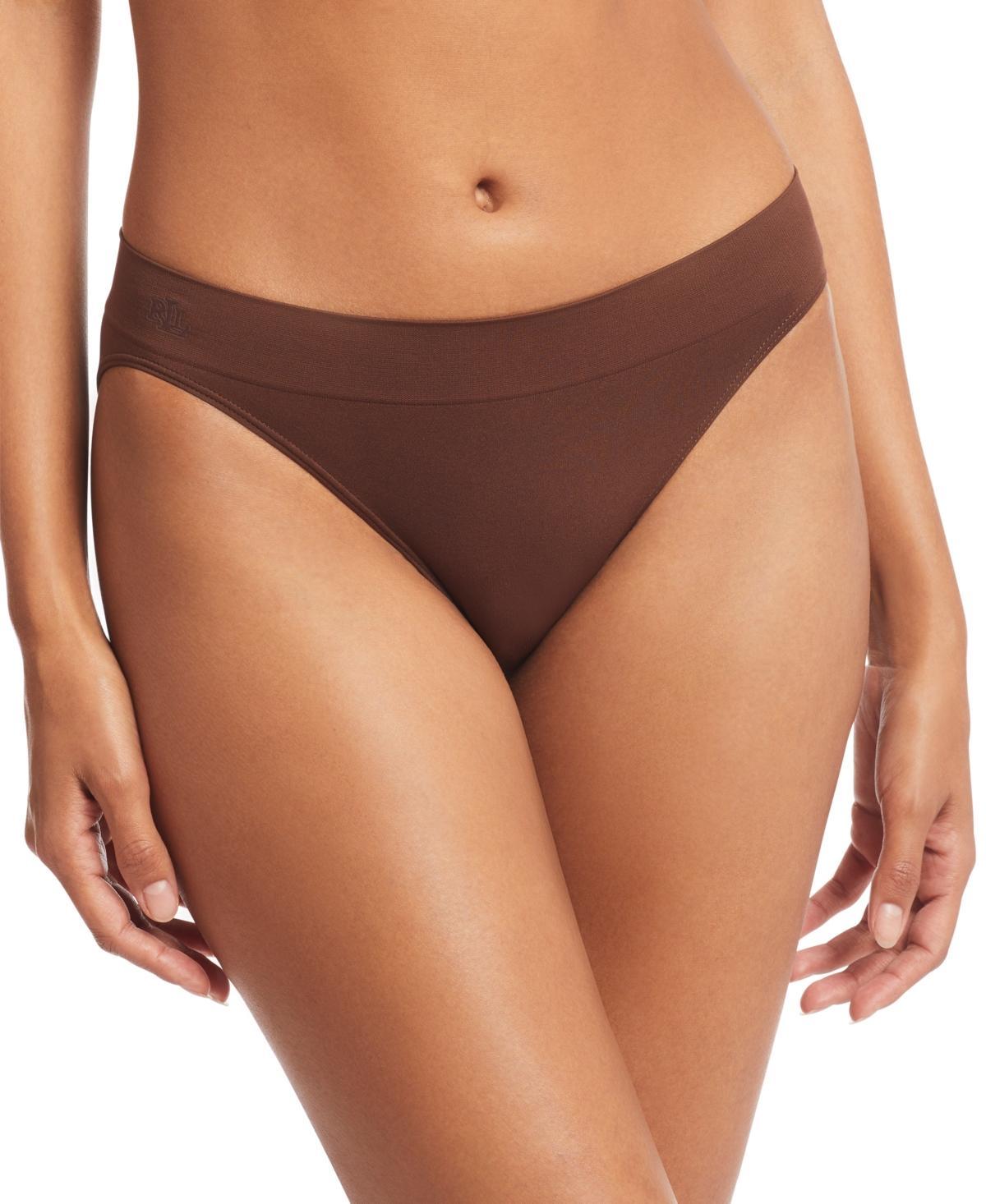 Lauren Ralph Lauren Womens Seamless Stretch Jersey Bikini Brief Underwear 4L0011 Product Image