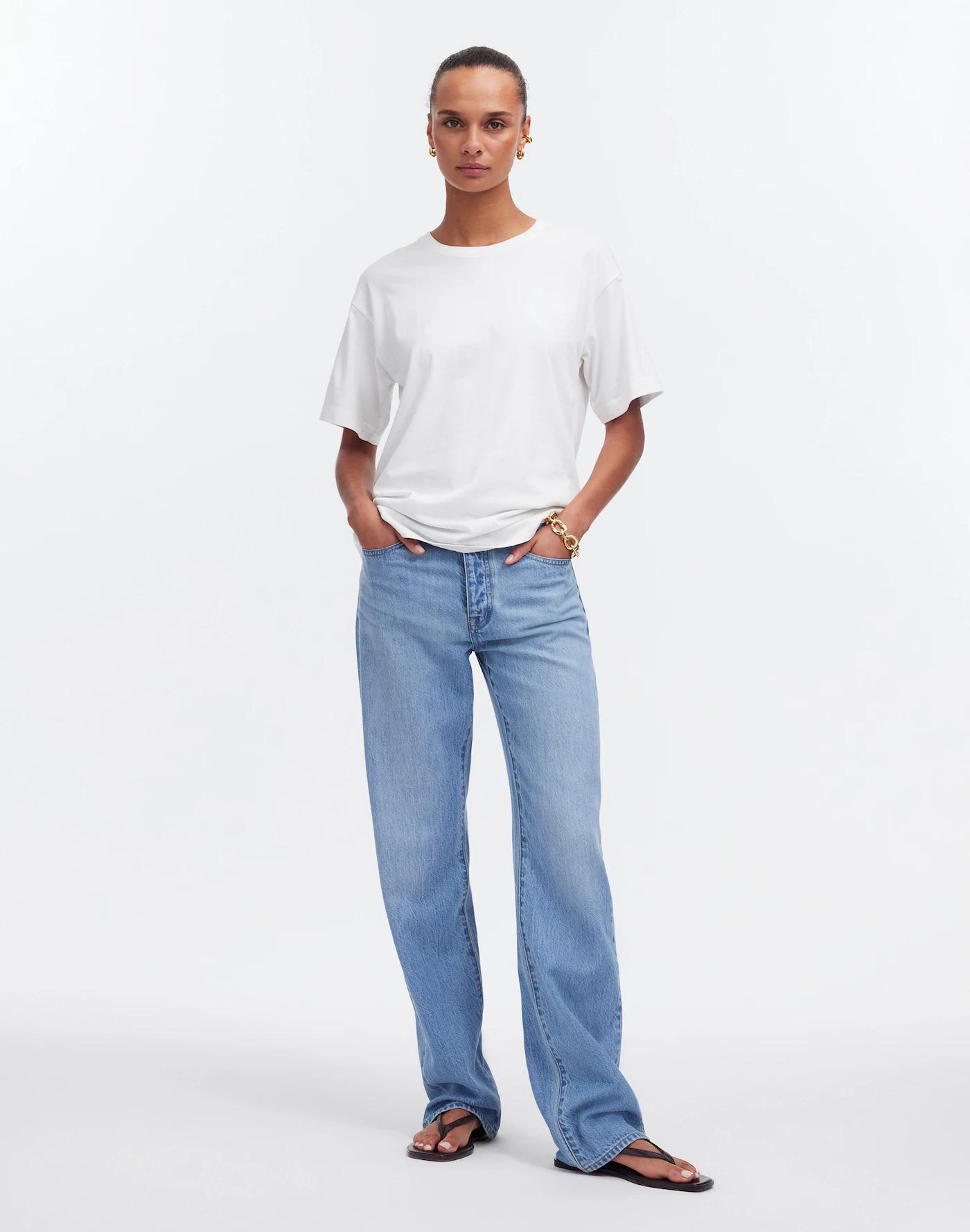 Cotton Relaxed Oversized Tee Product Image