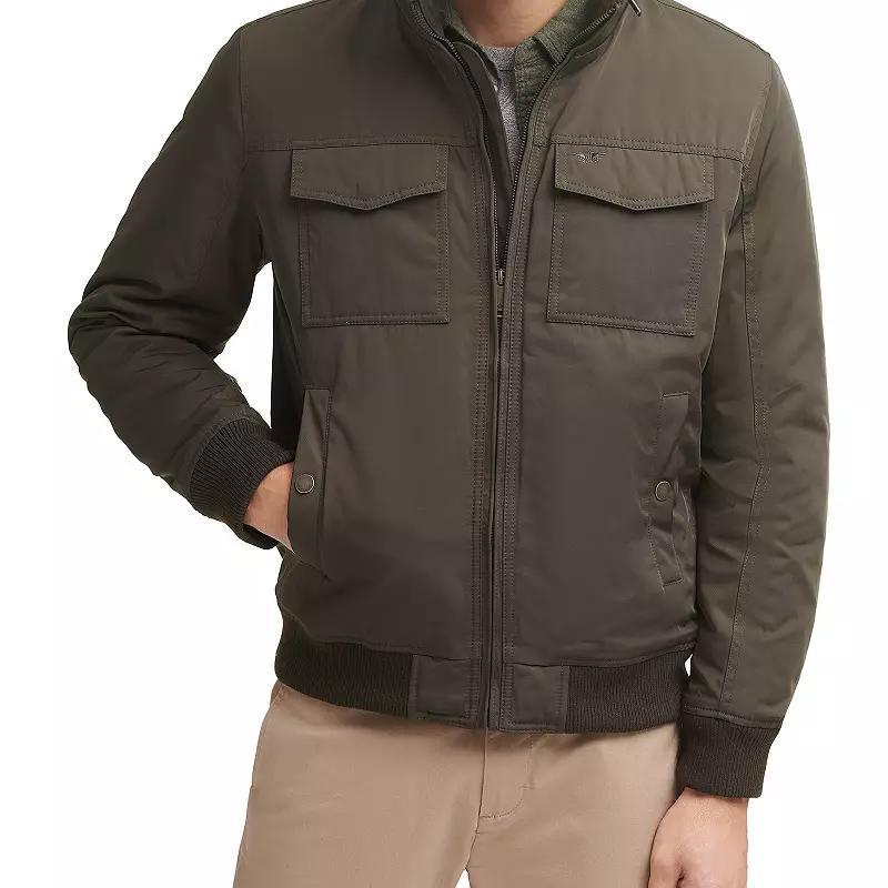 Men's Dockers® 2-Pocket Bomber Jacket, Size: Small, Green Product Image