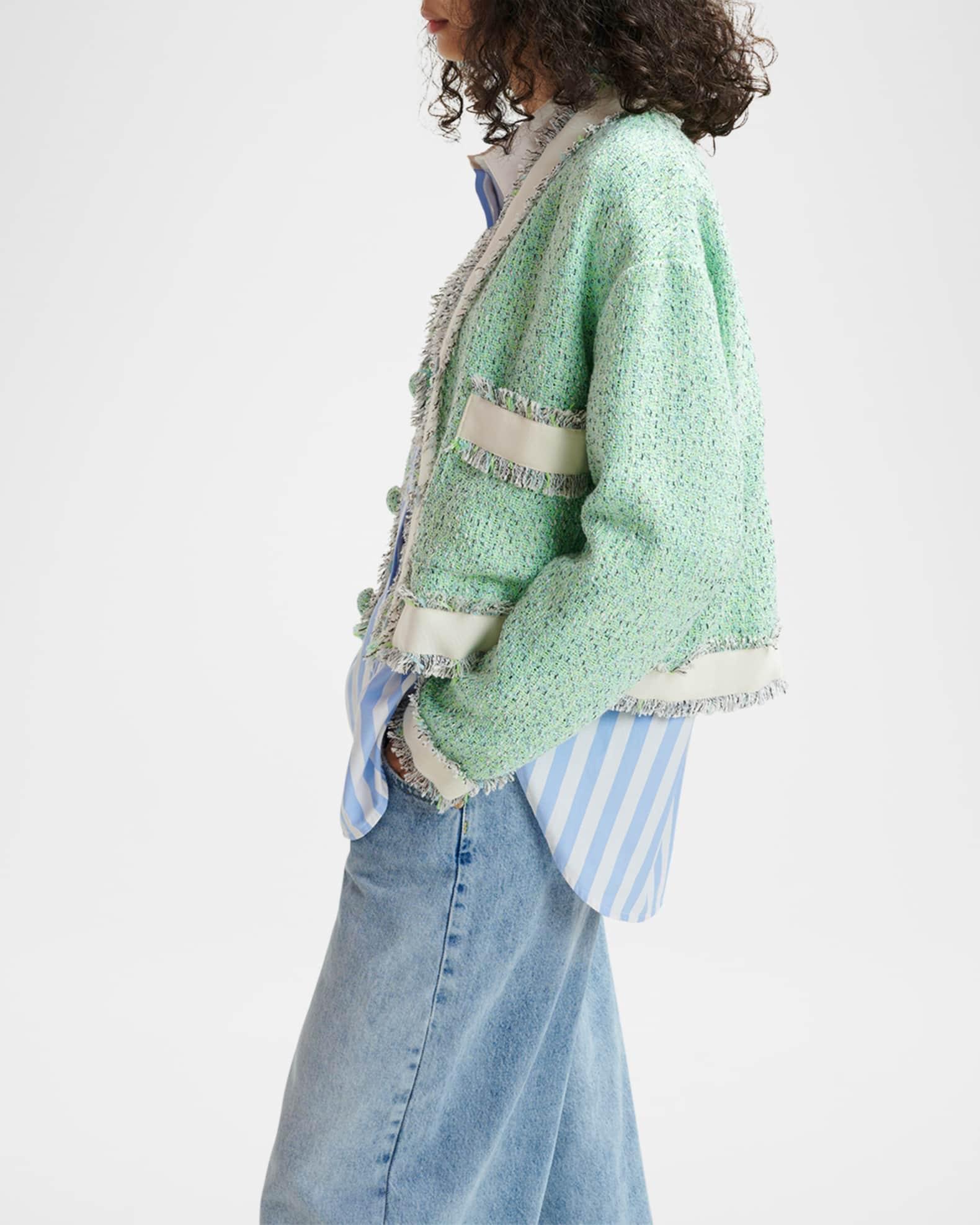 Hoola Cropped Fringe Jacket  Product Image