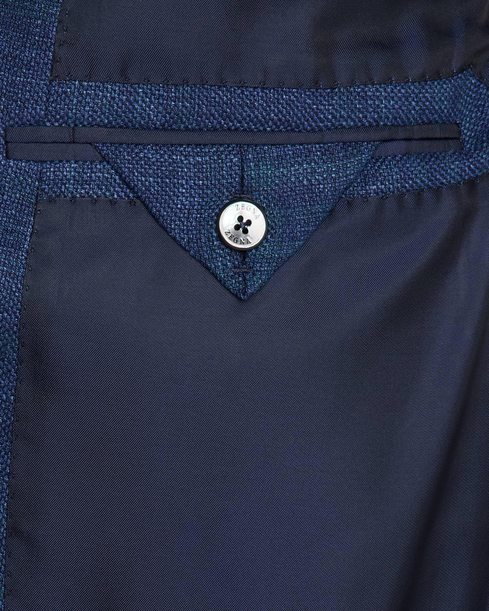 Men's Tonal Plaid Single-Breasted Sport Coat Product Image