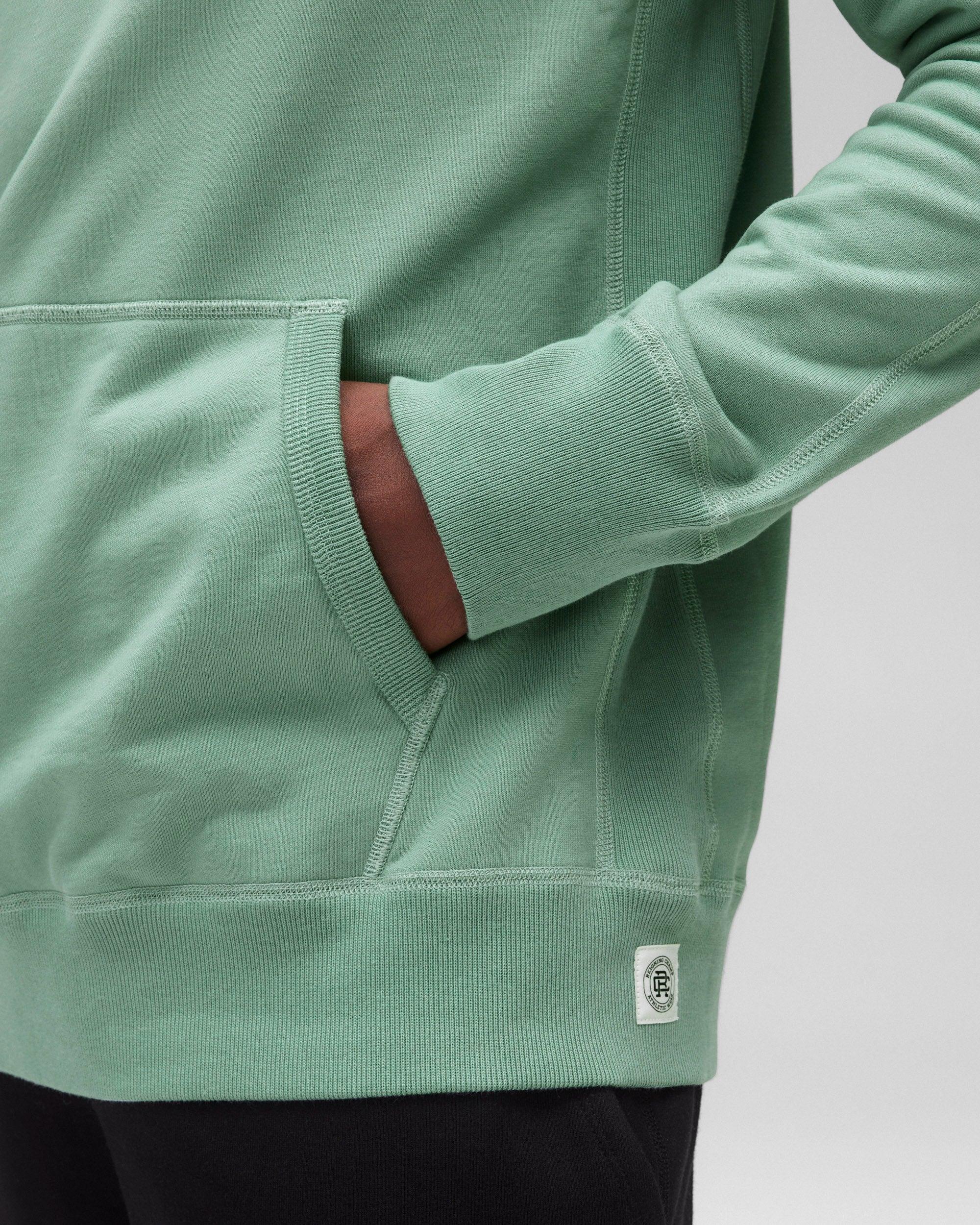 Midweight Terry Slim Hoodie Male Product Image