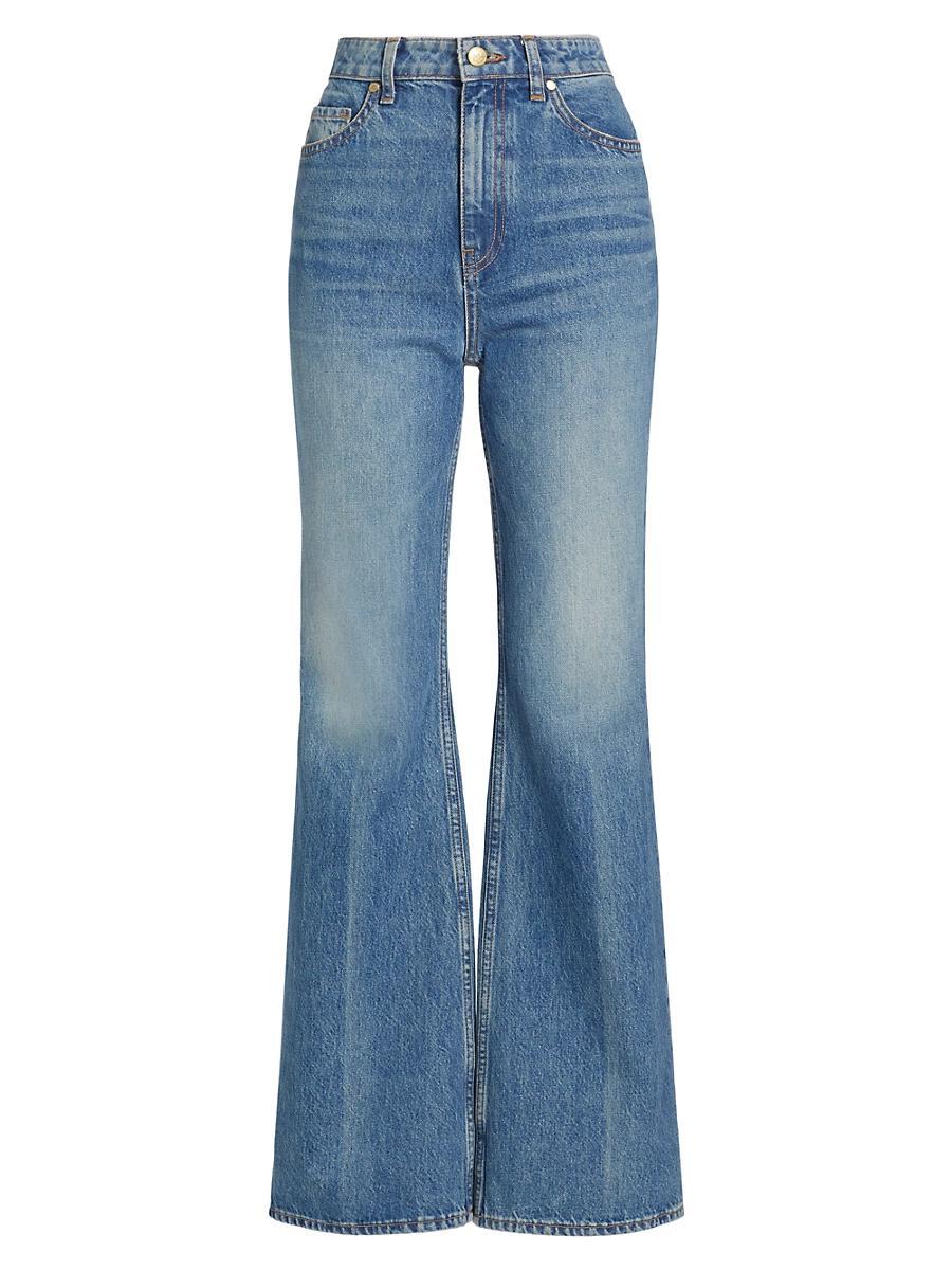 Womens The Martine Flared Jeans Product Image