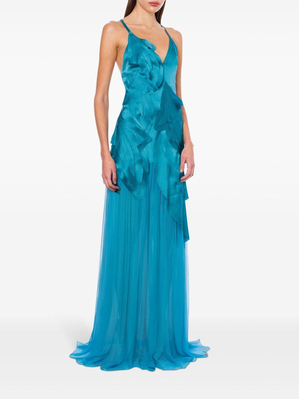 appliqué-detailed maxi dress Product Image