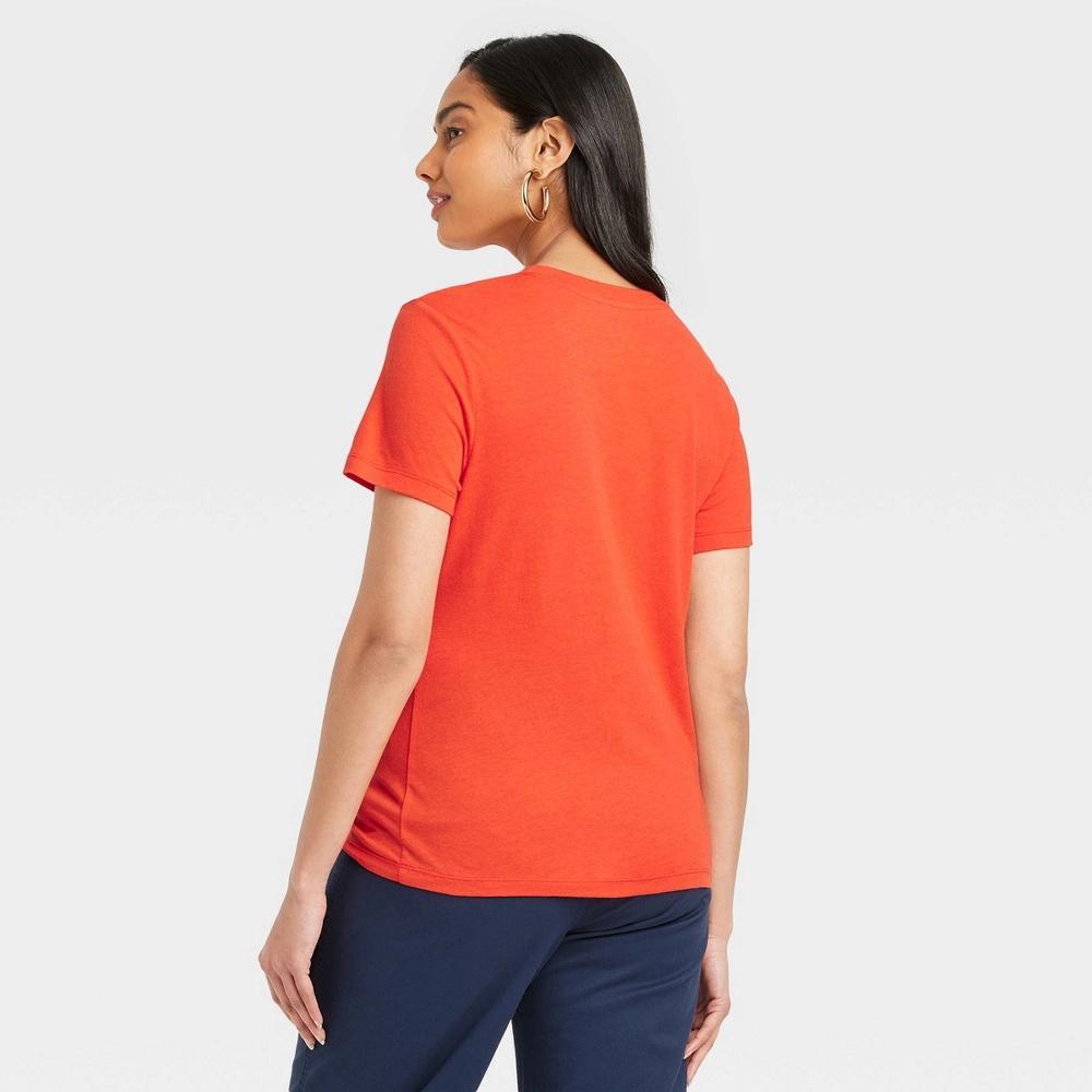 Womens Short Sleeve T-Shirt - A New Day Red Product Image