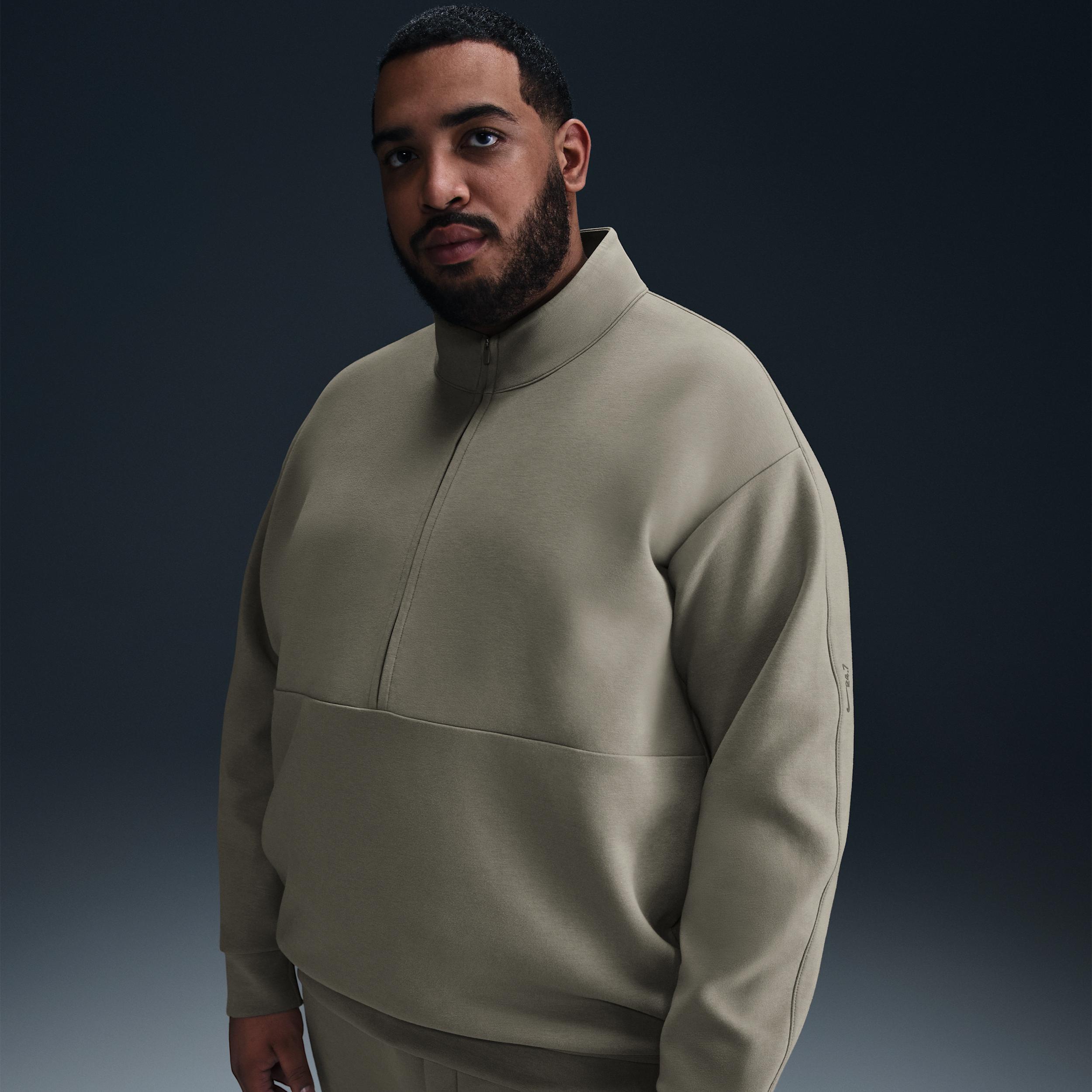 Nike Mens 24.7 ImpossiblySoft Dri-FIT 1/2-Zip Top | HQ6953-320 Product Image