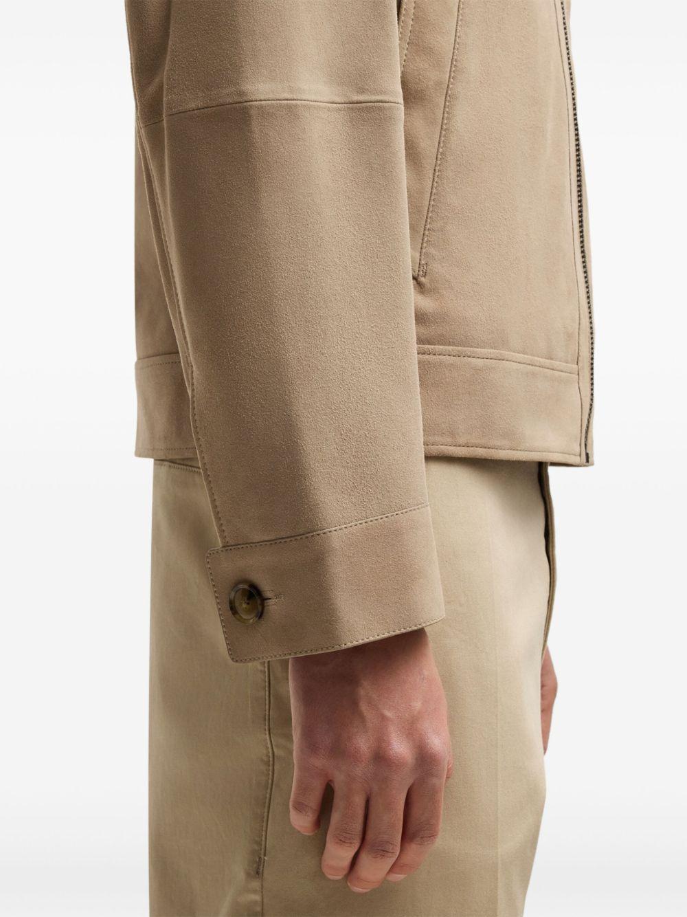 zip-down jacket  Product Image