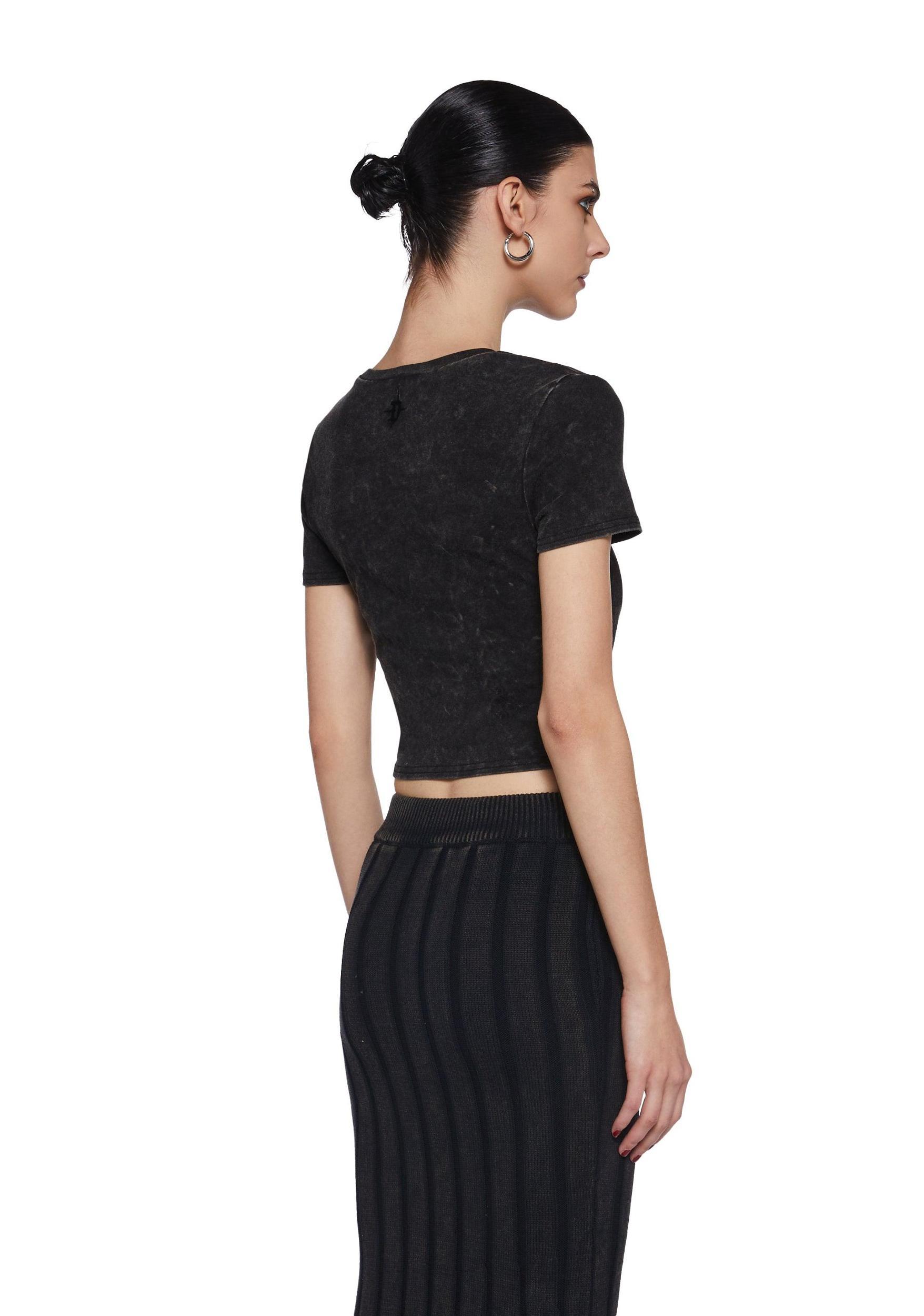 Warp Garter Strap Baby Tee Baby Product Image