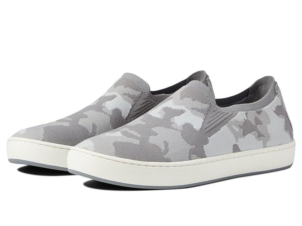 L.L.Bean Eco Bay Knit Sneaker Slip-On (Frost Camo) Women's Shoes Product Image