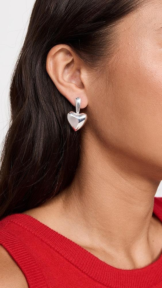 Annika Inez Voluptuous Heart Drop Earrings | Shopbop Product Image