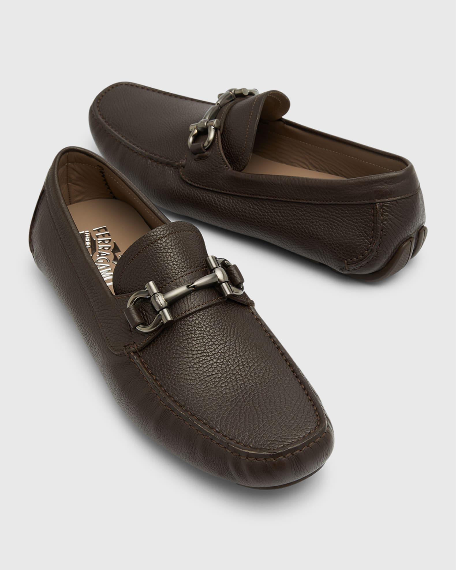 Men's Parigi Gancini Leather Drivers Product Image