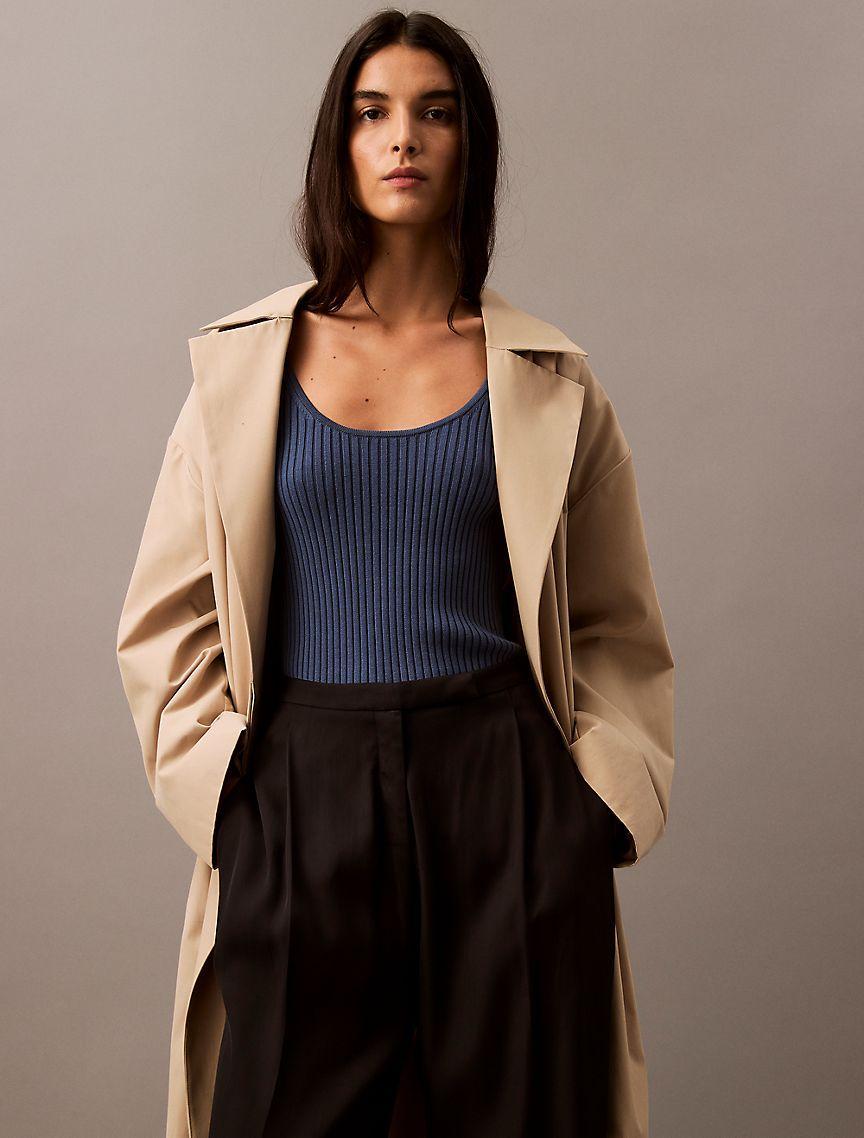 High Waist Tailored Pants Product Image