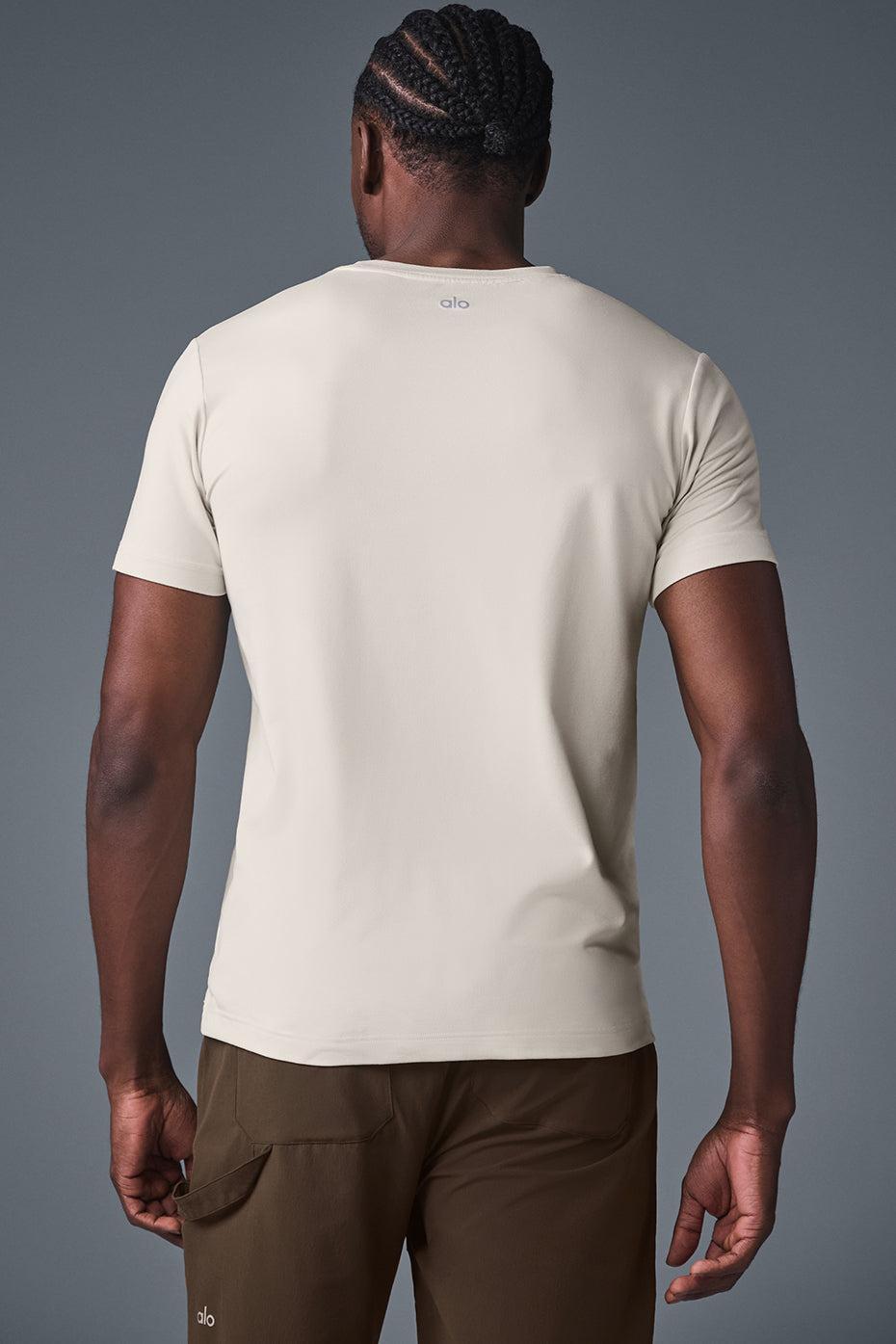 Conquer Reform Crewneck Short Sleeve - Bone Male Product Image