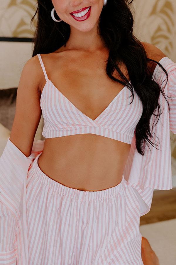 Endlessly Obsessed Stripe Bralette Product Image