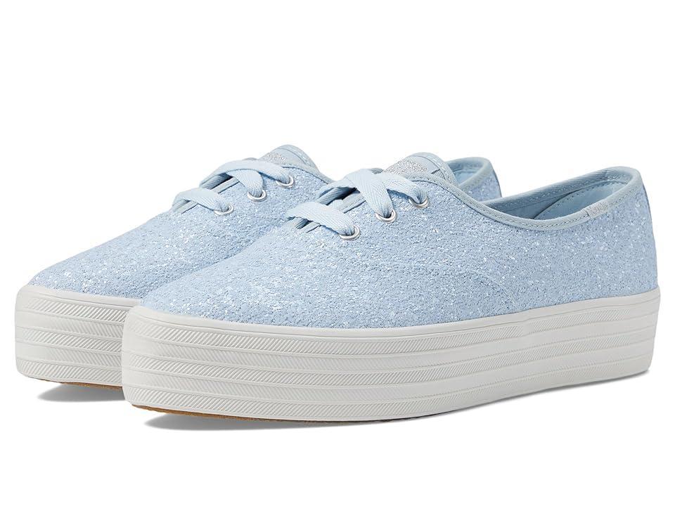 Keds Point Lace Up Glitter Celebrations) Women's Shoes Product Image