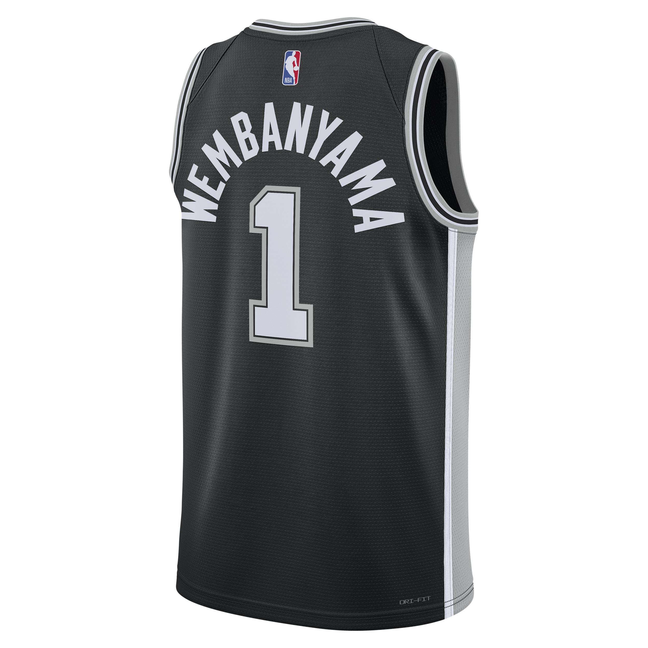 San Antonio Spurs Icon Edition Nike Mens Dri-FIT NBA Swingman Jersey | DN2022-015 Product Image