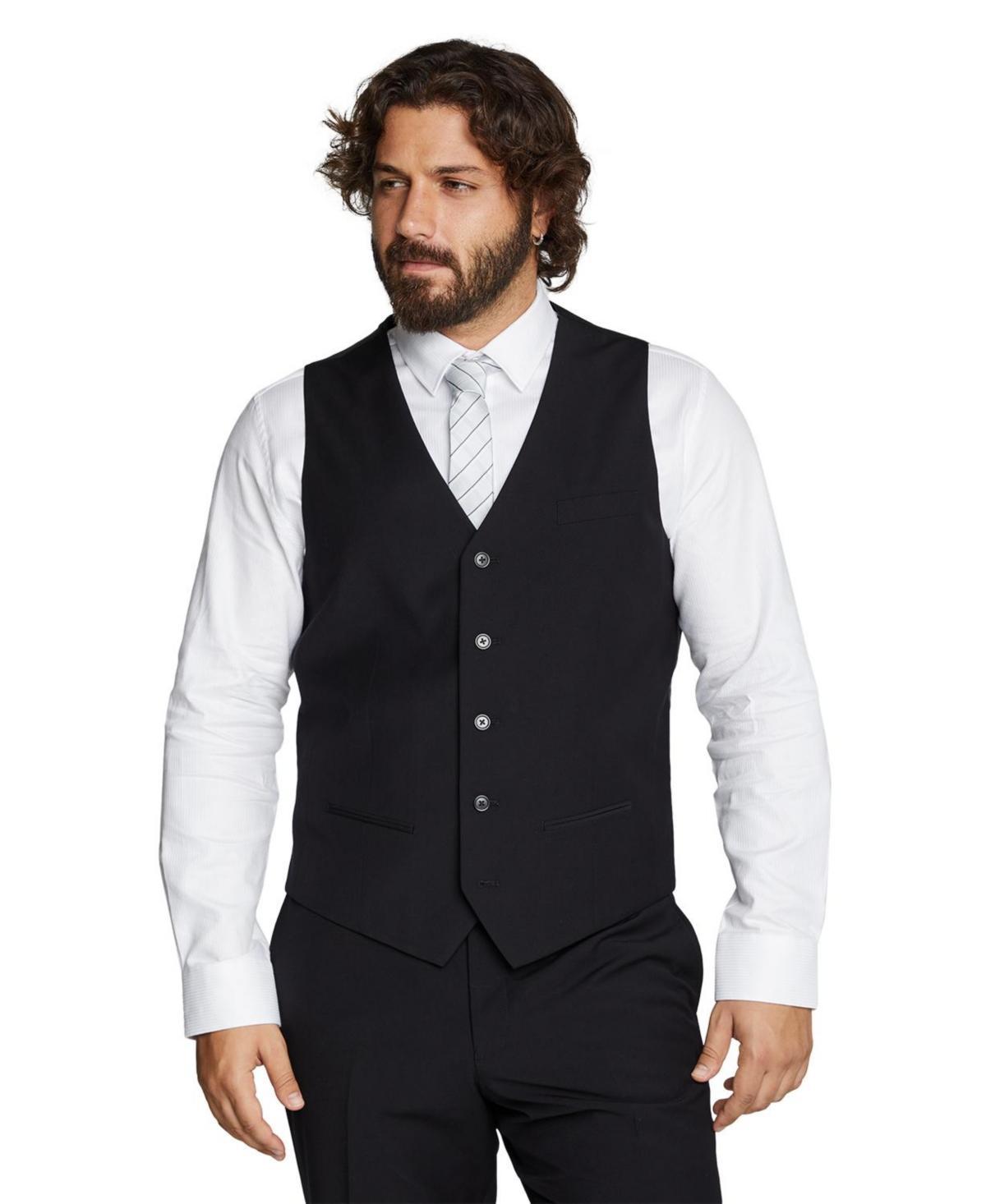 Johnny Bigg Mens Raymond Waistcoat - Black Product Image