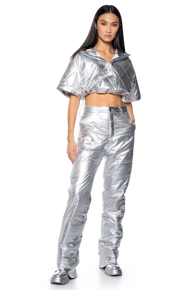 ICE ME OUT FLARE LEG PUFFER PANT Product Image