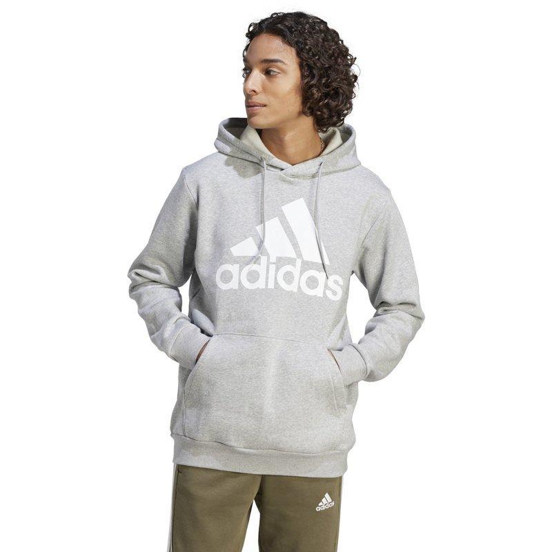 Mens adidas Essential Big Logo Fleece Hoodie Product Image