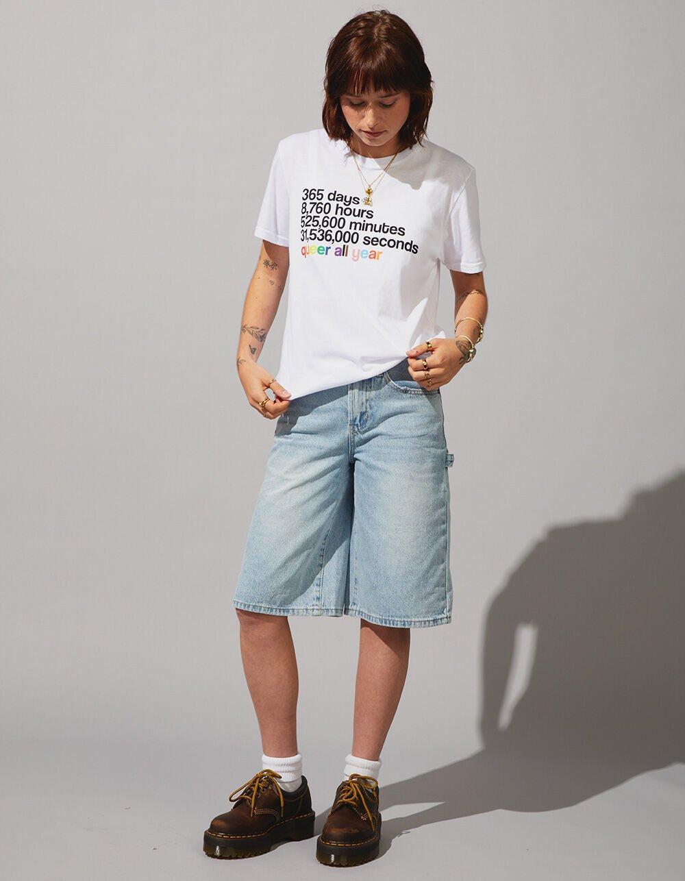 THE PHLUID PROJECT All Year Pride Tee - WHITE Product Image