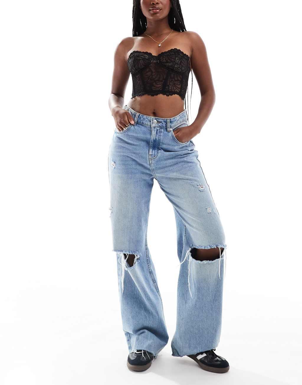 ASOS DESIGN Sienna lace underwire corset Product Image