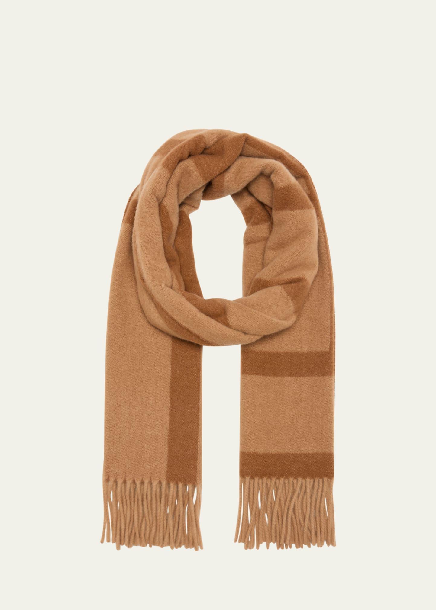 Jacquard Monogram Wool Scarf Product Image