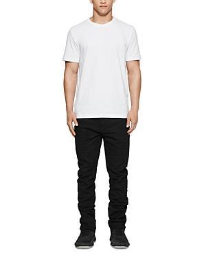 Purple Brand Slim Straight Jeans in Raw Black Product Image