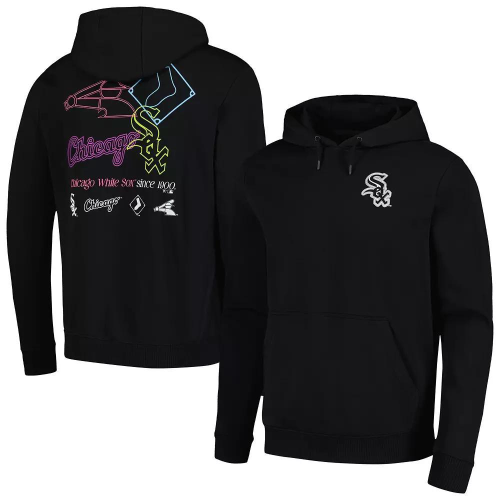 Men's Levelwear Black Chicago White Sox Podium Vintage Pullover Hoodie,  Product Image