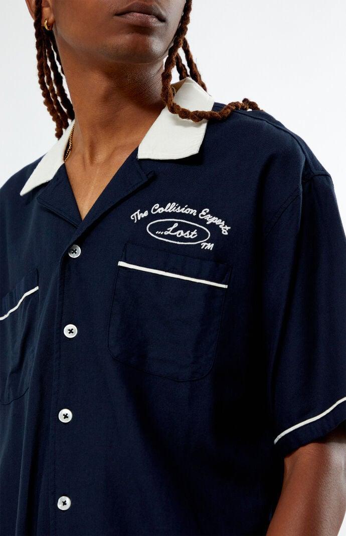 LOST Men's Souvenir Woven Camp Shirt Product Image