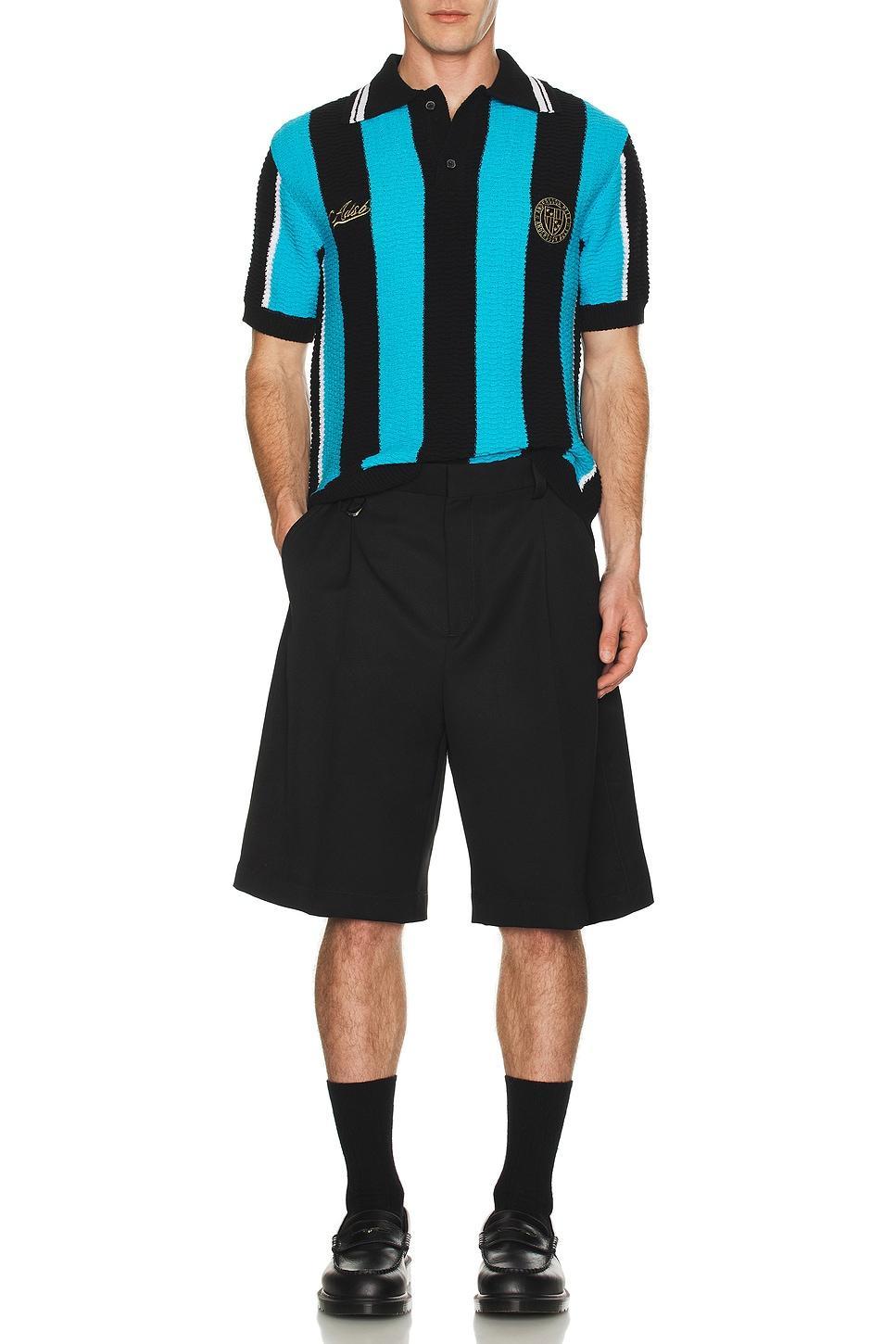 Stripe Soccer Polo Sweater Product Image