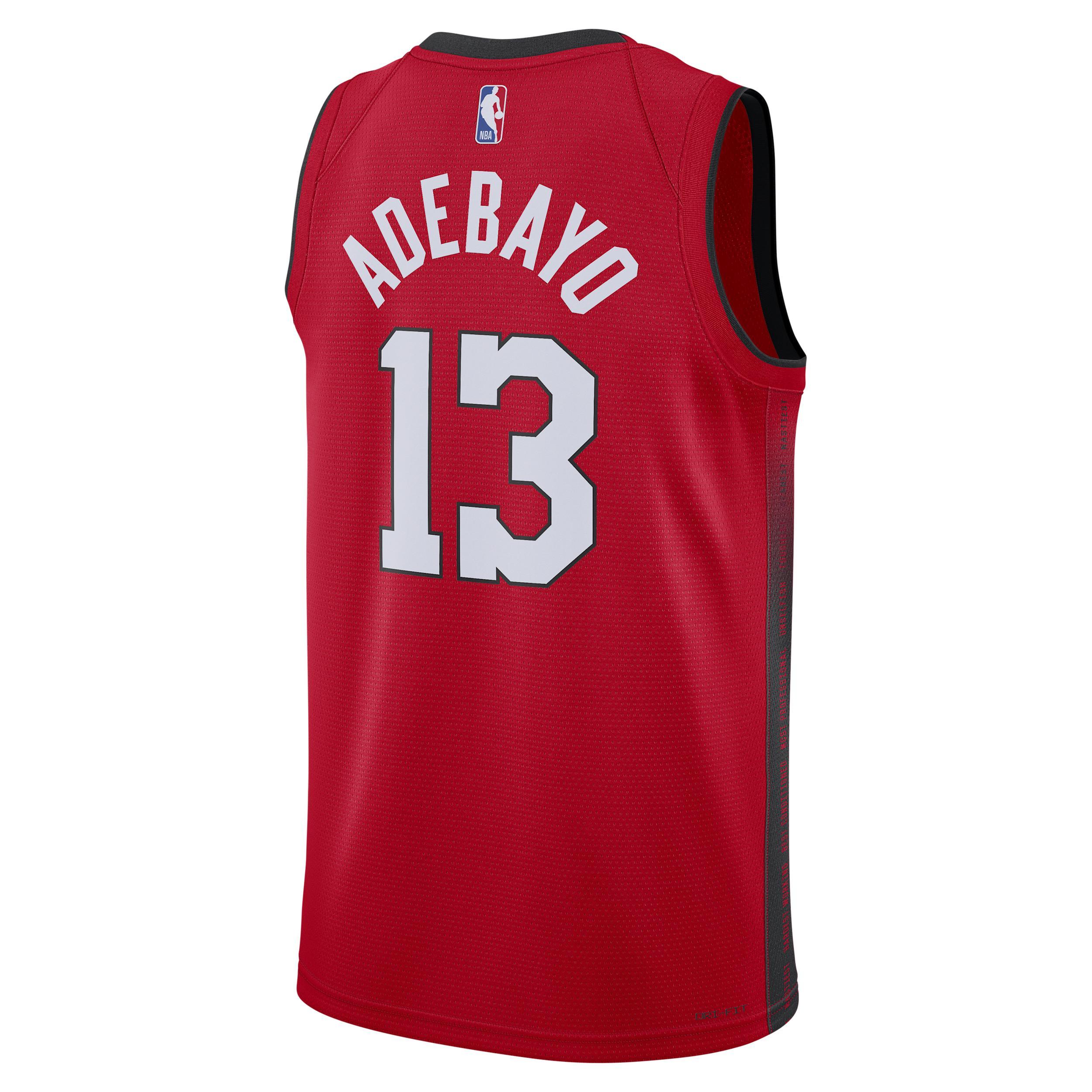 Bam Adebayo Miami Heat 2024/25 City Edition Nike Men's Dri-FIT NBA Swingman Jersey Product Image