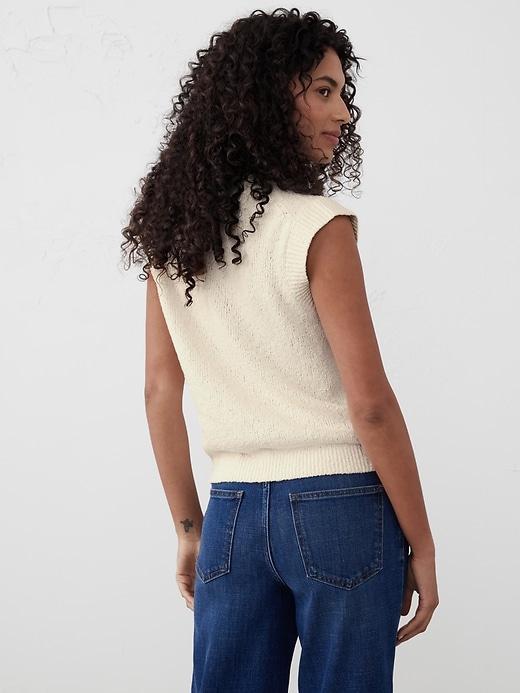 Bouclé Pullover Sweater Product Image