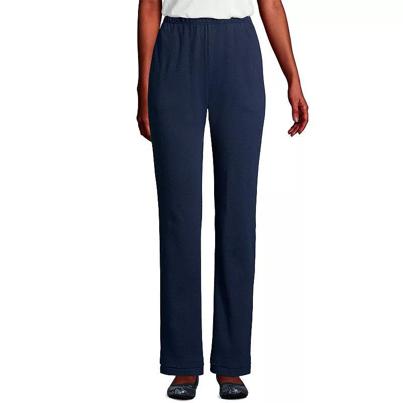 Petite Lands' End Sport Knit High Waist Pants, Women's,  Product Image